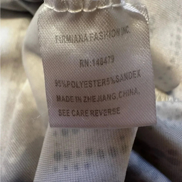 Lily by Firmiana Music Lovers Tunic or dress asymmetrical flutter sleeveSz 3XL - Picture 9 of 10